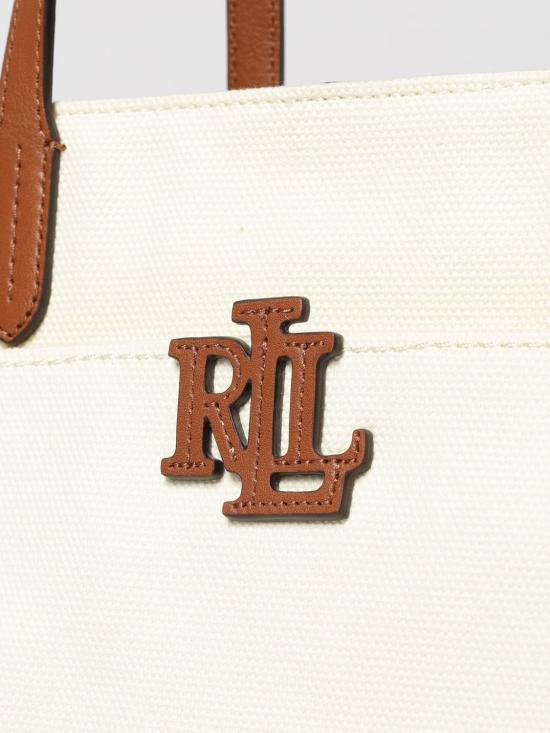 26SS 랄프 로렌 토트백 431982234 003 Cream - RALPH LAUREN