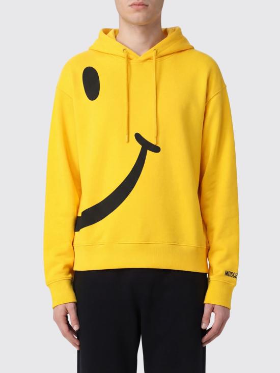 26SS 모스키노 후드 티셔츠 17110228 1027 Yellow