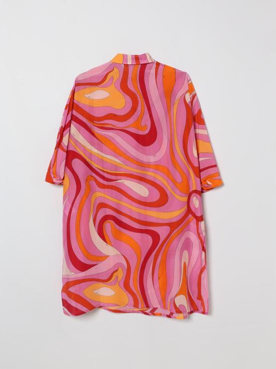 26SS [키즈] 푸찌 원피스 PY1B50M0077 515AR Pink - PUCCI