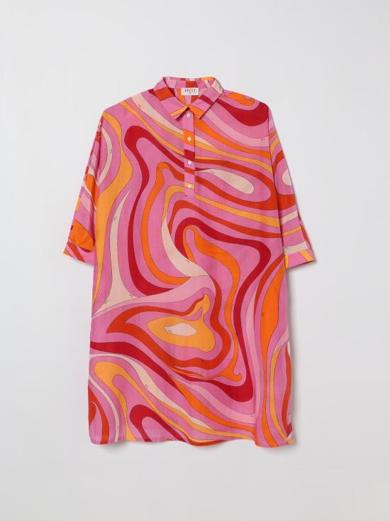 26SS [키즈] 푸찌 원피스 PY1B50M0077 515AR Pink