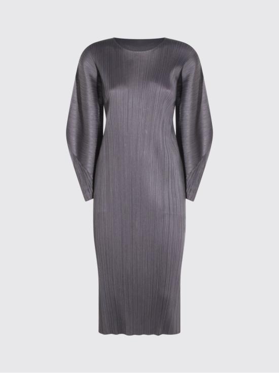 26SS 플리츠플리즈 롱 원피스 PP66JH434 12 Grey - PLEATS PLEASE