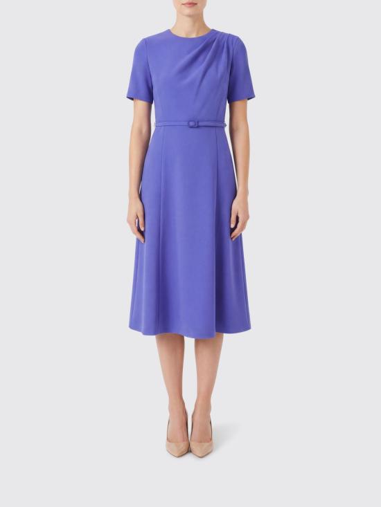 26SS 캐롤리나 헤레라 롱 원피스 R2611N529SFR 474 Blue