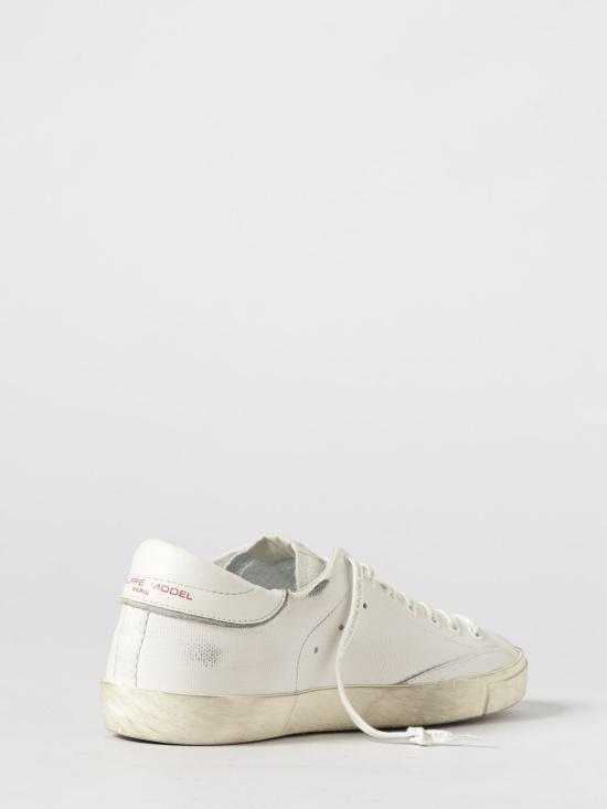 26SS 필립모델 스니커즈 PRLU FG01 Yellow Cream - PHILIPPE MODEL