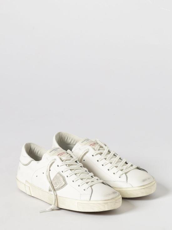 26SS 필립모델 스니커즈 PRLU FG01 Yellow Cream - PHILIPPE MODEL