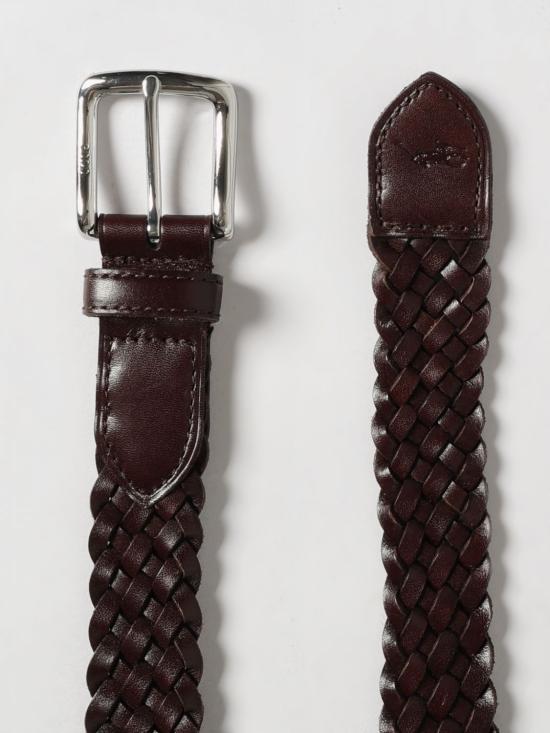 26SS [키즈] 폴로 랄프로렌 가죽 벨트 400951501 001 Dark - POLO RALPH LAUREN