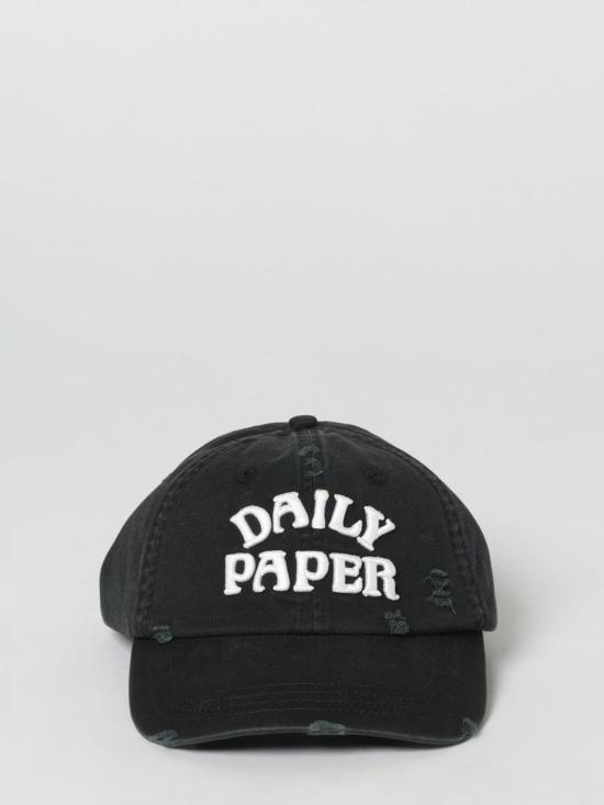 26SS 데일리 페이퍼 볼캡 2610057 1 Black - DAILY PAPER