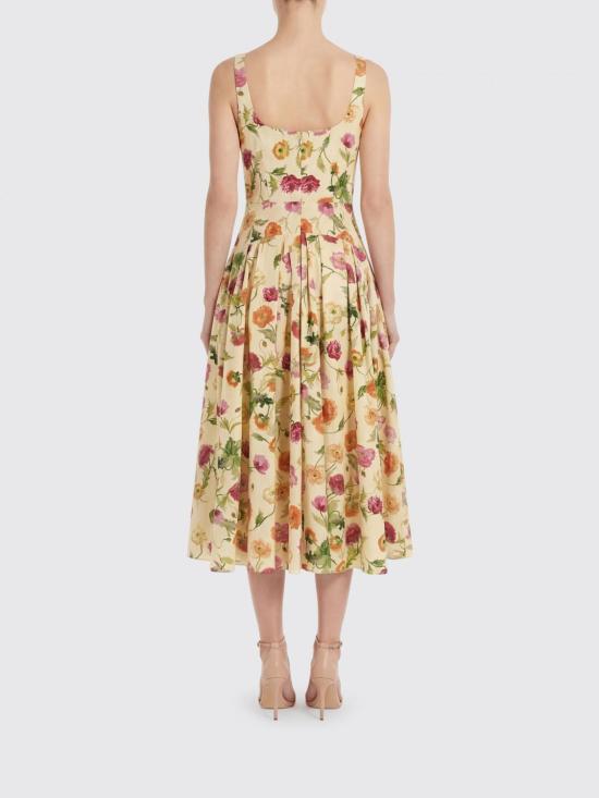 26SS 캐롤리나 헤레라 롱 원피스 R2611N563PSR 264 Beige - CAROLINA HERRERA