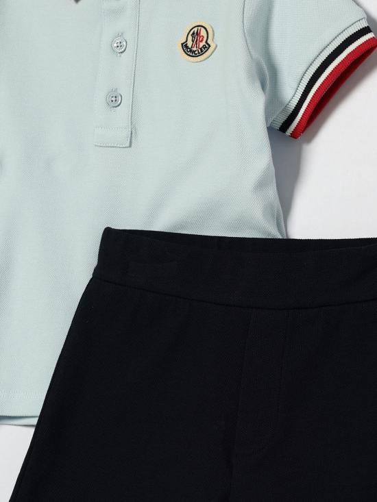 26SS [키즈] 몽클레어 오버롤 8M000158496F F77 Blue - MONCLER