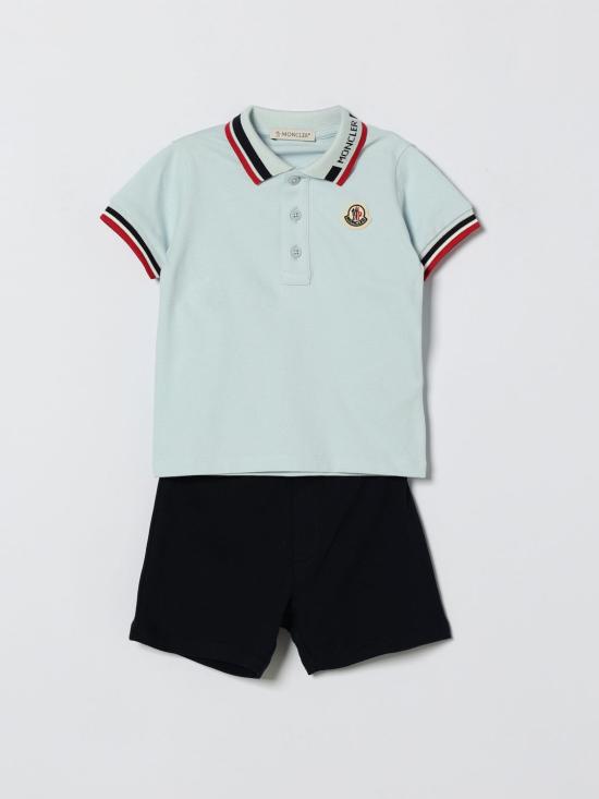 26SS [키즈] 몽클레어 오버롤 8M000158496F F77 Blue