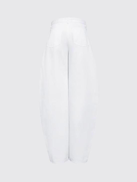 26SS 알라이아 데님 팬츠 AA9P1215D002B 000 White - ALAIA