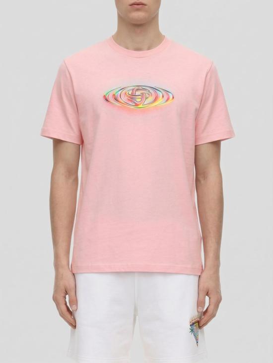 26SS 카사블랑카 반팔 티셔츠 MSP26JTS001 03 Pink