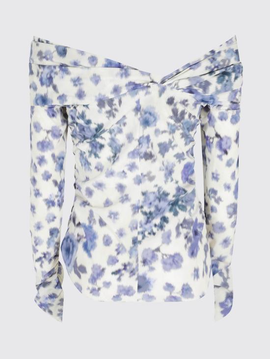 26SS 이자벨마랑 긴팔 티셔츠 HT0822FAD1J11I 30BU Blue - ISABEL MARANT