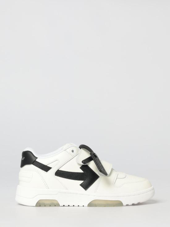 26SS [키즈] 오프화이트 스니커즈 OBIA008C99LEA002 0110 White