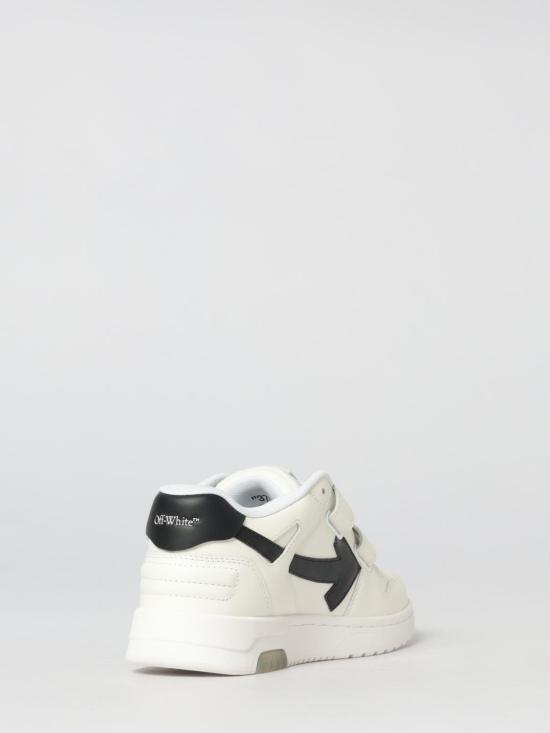 26SS [키즈] 오프화이트 스니커즈 OBIA008C99LEA002 0110 White - OFF WHITE