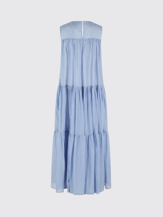 26SS 세미쿠튀르 롱 원피스 Y6SK66 RG106 White - SEMI-COUTURE