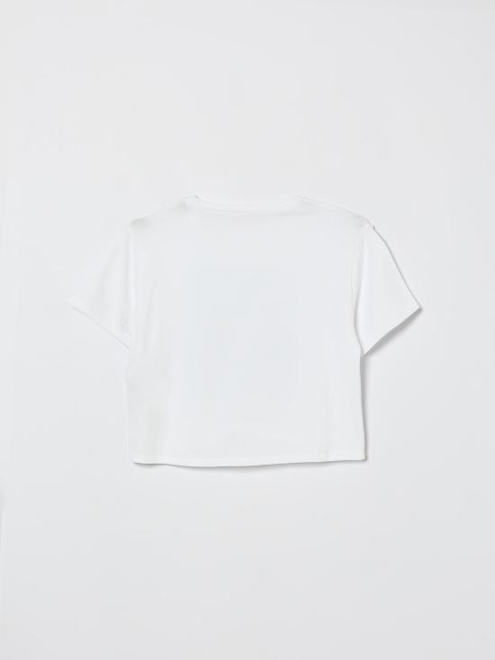 26SS [키즈] 리우조 티셔츠 GA6185JS003 L9040 White - LIU JO