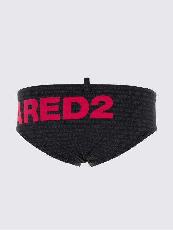 26SS 디스퀘어드2 스윔팬츠 D7B356550 027 Black - DSQUARED2