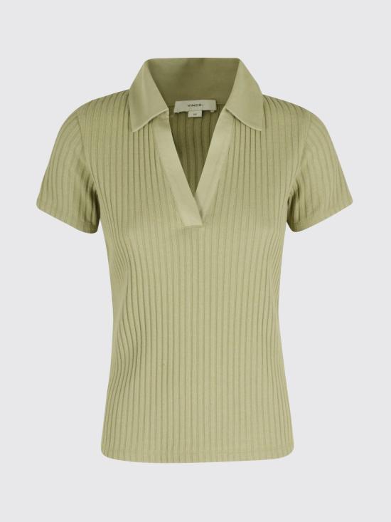 26SS 빈스 폴로 티셔츠 V149784875 440 Green - VINCE