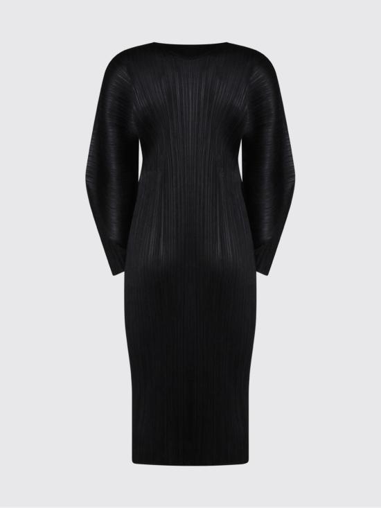 26SS 플리츠플리즈 롱 원피스 PP66JH434 15 Black - PLEATS PLEASE
