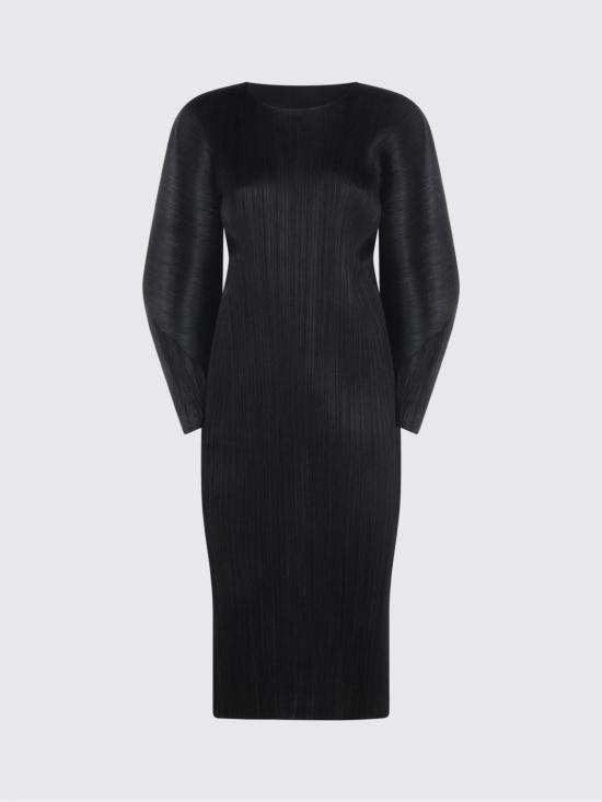 26SS 플리츠플리즈 롱 원피스 PP66JH434 15 Black - PLEATS PLEASE