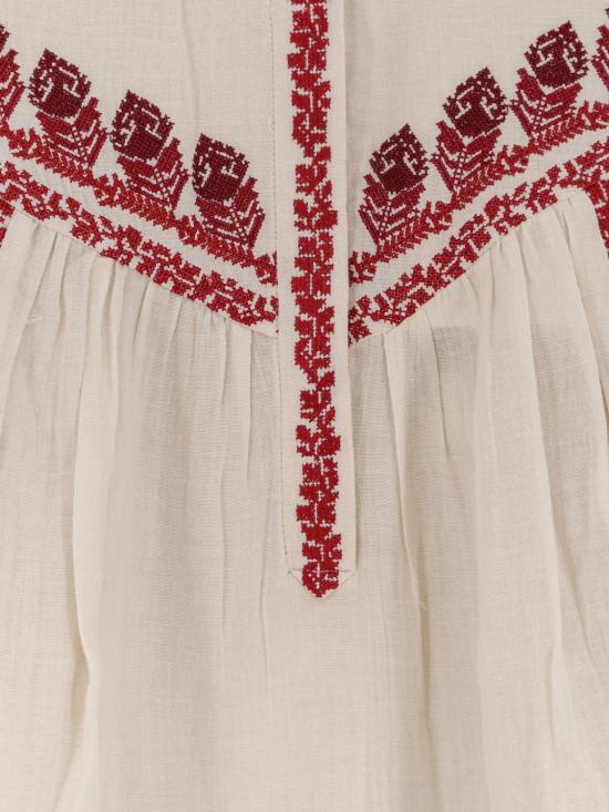 26SS 이자벨마랑에뚜왈 탑 HT0044FCD1J16E BERD Beige - ISABEL MARANT ETOILE