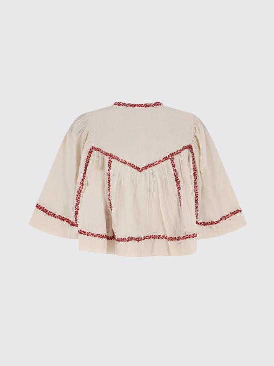 26SS 이자벨마랑에뚜왈 탑 HT0044FCD1J16E BERD Beige - ISABEL MARANT ETOILE