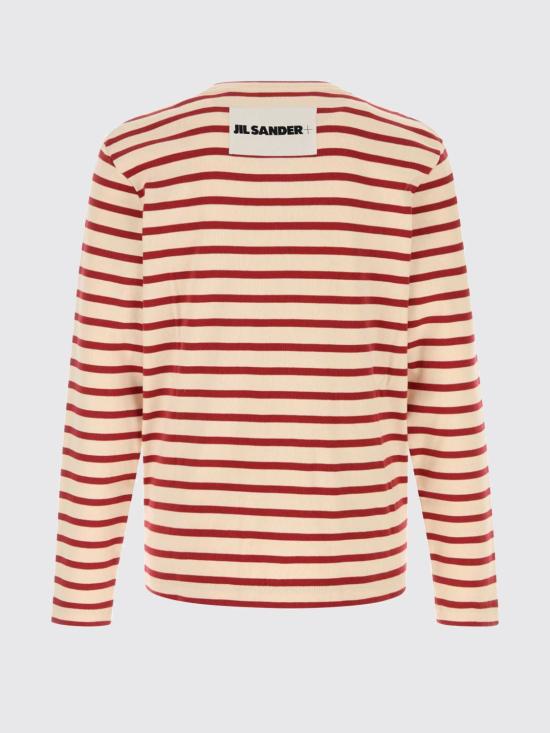 26SS 질샌더 긴팔 티셔츠 J47NH0002J46497 649 Red - JIL SANDER