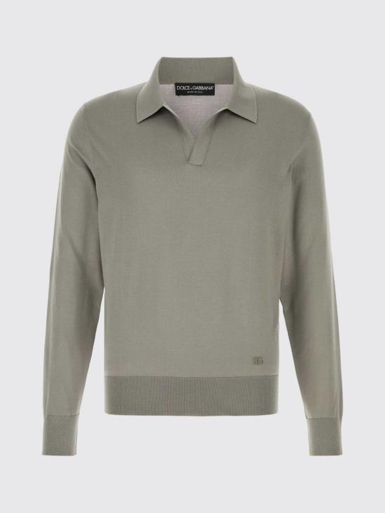 26SS 돌체앤가바나 폴로 티셔츠 GXZA1ZJBSO5 M0263 Kaki - DOLCE & GABBANA