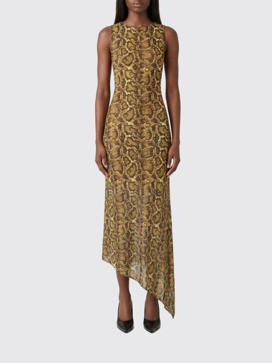 26SS 마린세르 롱 원피스 WDR481ACJER0108 YE30 Yellow