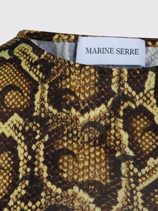 26SS 마린세르 롱 원피스 WDR481ACJER0108 YE30 Yellow - MARINE SERRE