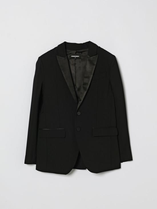 26SS [키즈] 디스퀘어드2 캐주얼 자켓 DQ2265D0ABA DQ900 Black