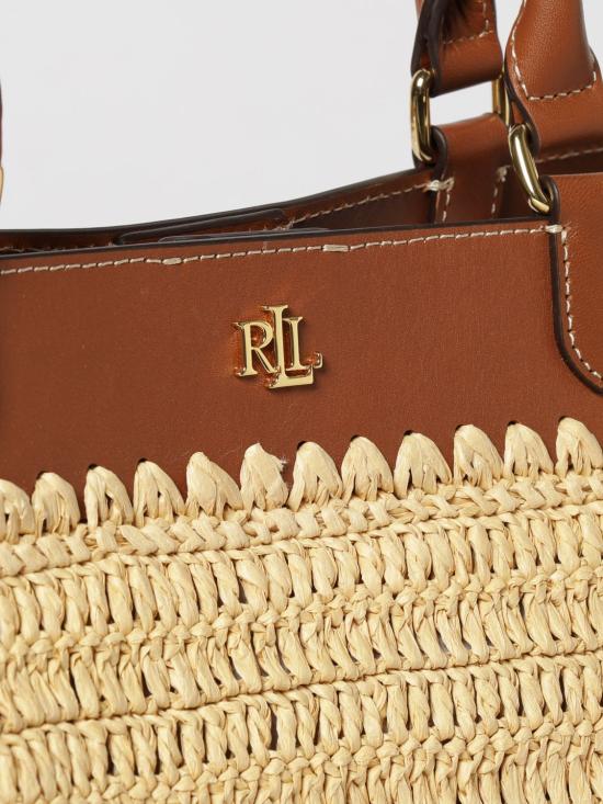 26SS 랄프 로렌 토트백 431982183 001 Natural - RALPH LAUREN