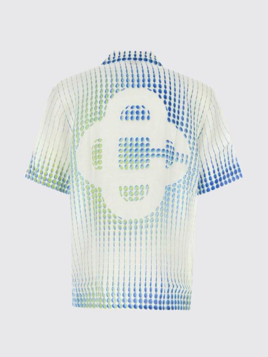 26SS 카사블랑카 반팔 셔츠 MSP26SH003 05 White - CASABLANCA