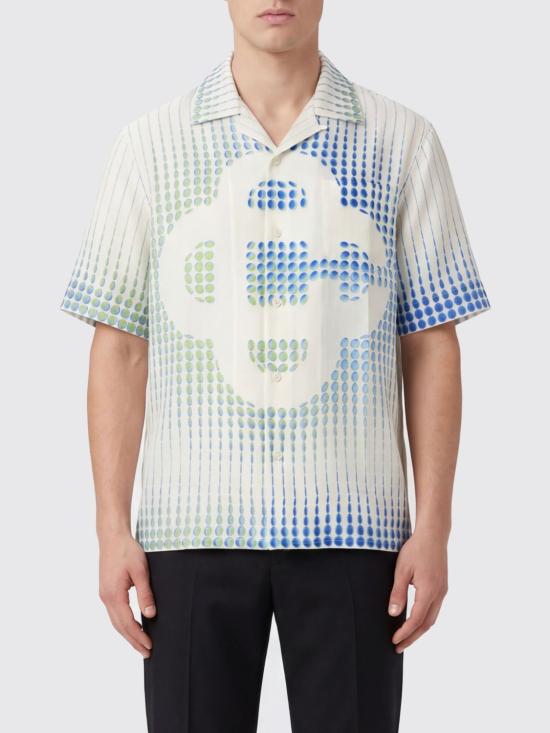 26SS 카사블랑카 반팔 셔츠 MSP26SH003 05 White