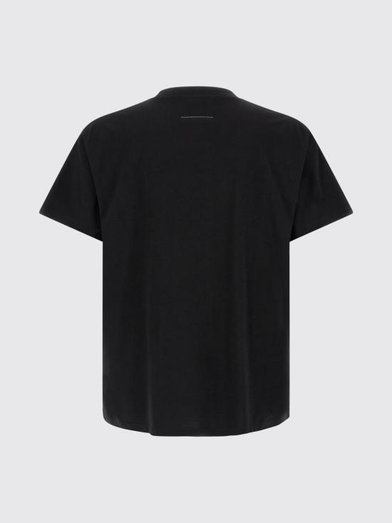 26SS MM6 메종마르지엘라 스프레이 페인트 티셔츠 SH0GC0067M20048 900 Black - MM6 MAISON MARGIELA