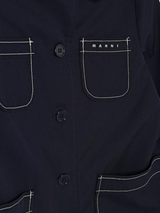 26SS [키즈] 마르니 자켓 M01731M00UV 0M860 Blue - MARNI