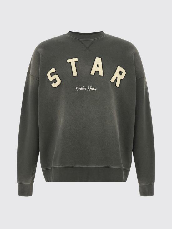 26SS 골든구스 긴팔 티셔츠 GUP02713P002417 60666 Charcoal - GOLDEN GOOSE