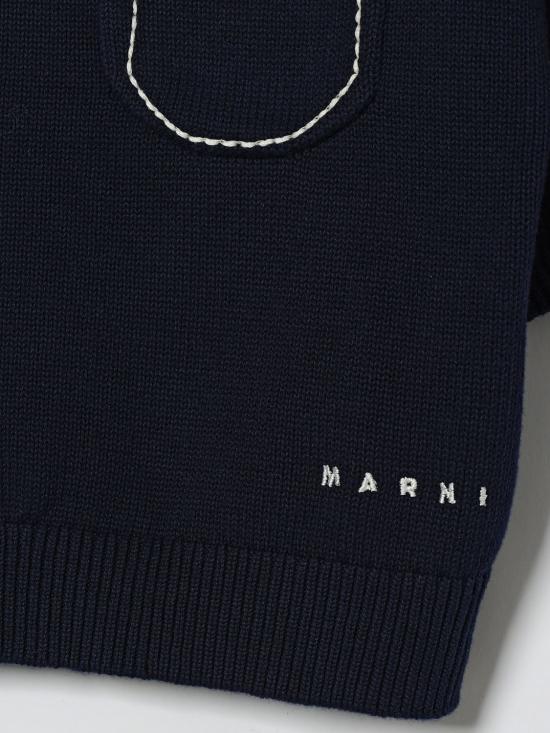 26SS [키즈] 마르니 풀오버 M01736M00X8 0M860 Blue - MARNI