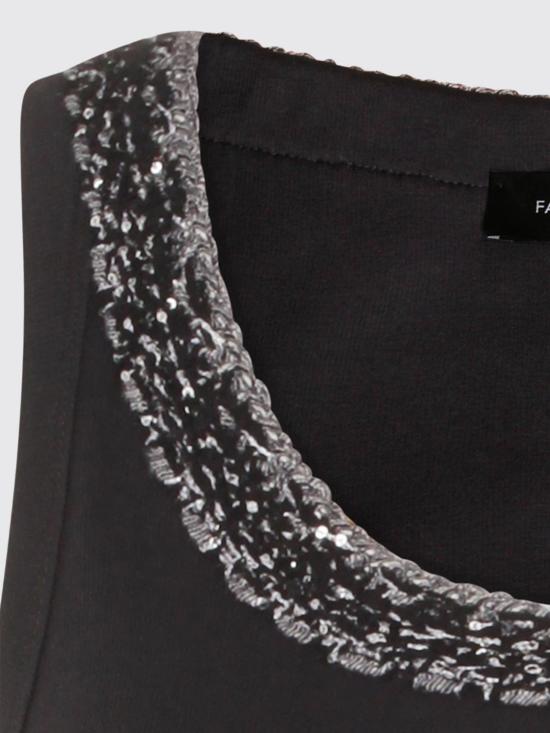 26SS 파비아나 필리피 민소매 티셔츠 JED266F602L918 5146 Blue - FABIANA FILIPPI