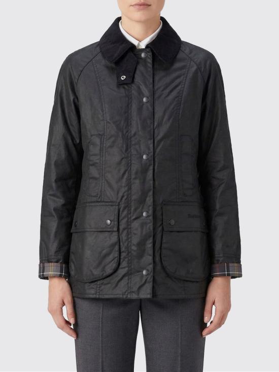 26SS 바버 비드넬 왁스 재킷 LWX0667LWX BK11 Black