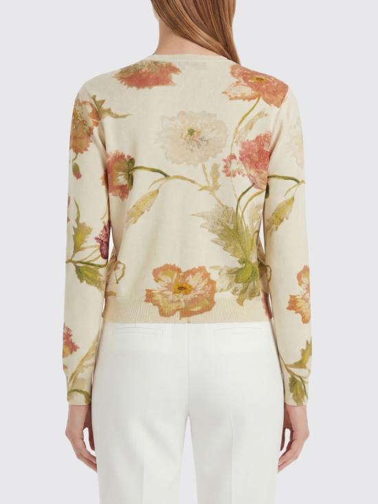 26SS 캐롤리나 헤레라 스웨터 R2612N102KPT 264 White - CAROLINA HERRERA