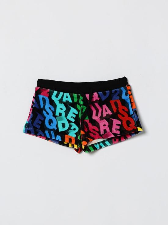 26SS [키즈] 디스퀘어드2 쇼츠/버뮤다 DQ3320D0AH1 DQ003 Multicolor