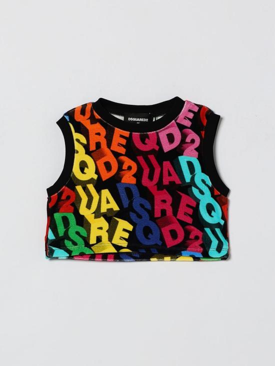 26SS [키즈] 디스퀘어드2 티셔츠 DQ3319D0AH1 DQ003 Multicolor