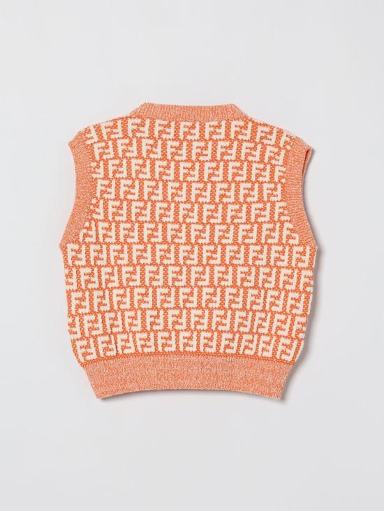 26SS [키즈] 펜디 베스트 JFG241AVW7 F1JYS Orange - FENDI