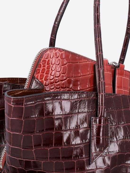 26SS 디 아티코 숄더백 WAH00054LBT155PR 823 Burgundy - THE ATTICO