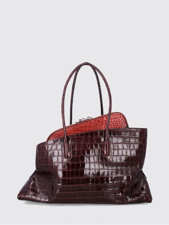 26SS 디 아티코 숄더백 WAH00054LBT155PR 823 Burgundy - THE ATTICO