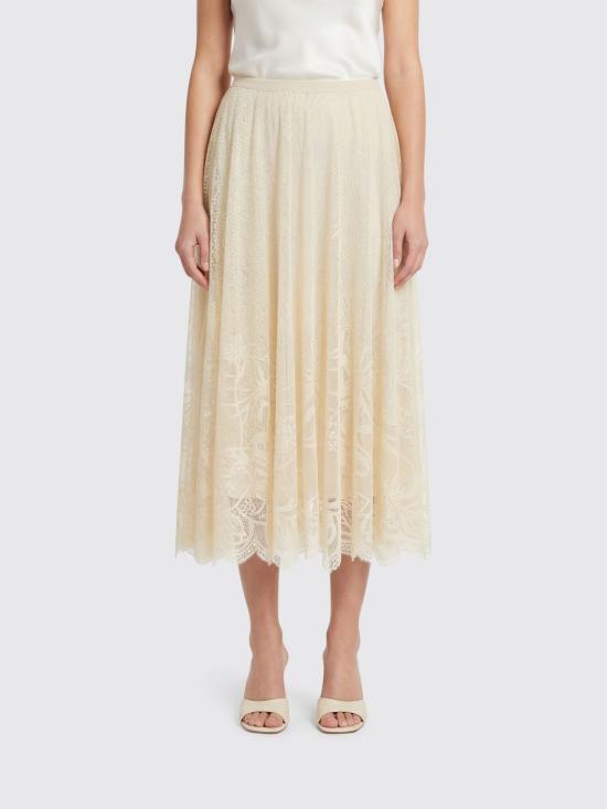 26SS 파비아나 필리피 롱 스커트 GND276F850M217 0145 Butter