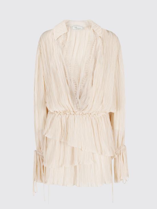 26SS 블루마린 미디 원피스 2A771A N0817 Blush Pink - BLUMARINE