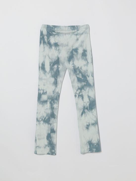 26SS [키즈] 오프화이트 스트레이트 팬츠 OGCA009S26JER001 451 Blue - OFF WHITE