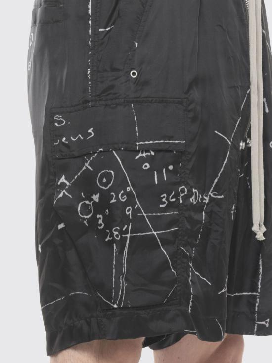 26SS 릭 오웬스 숏팬츠 RU01F2360KP109 11 Black - RICK OWENS